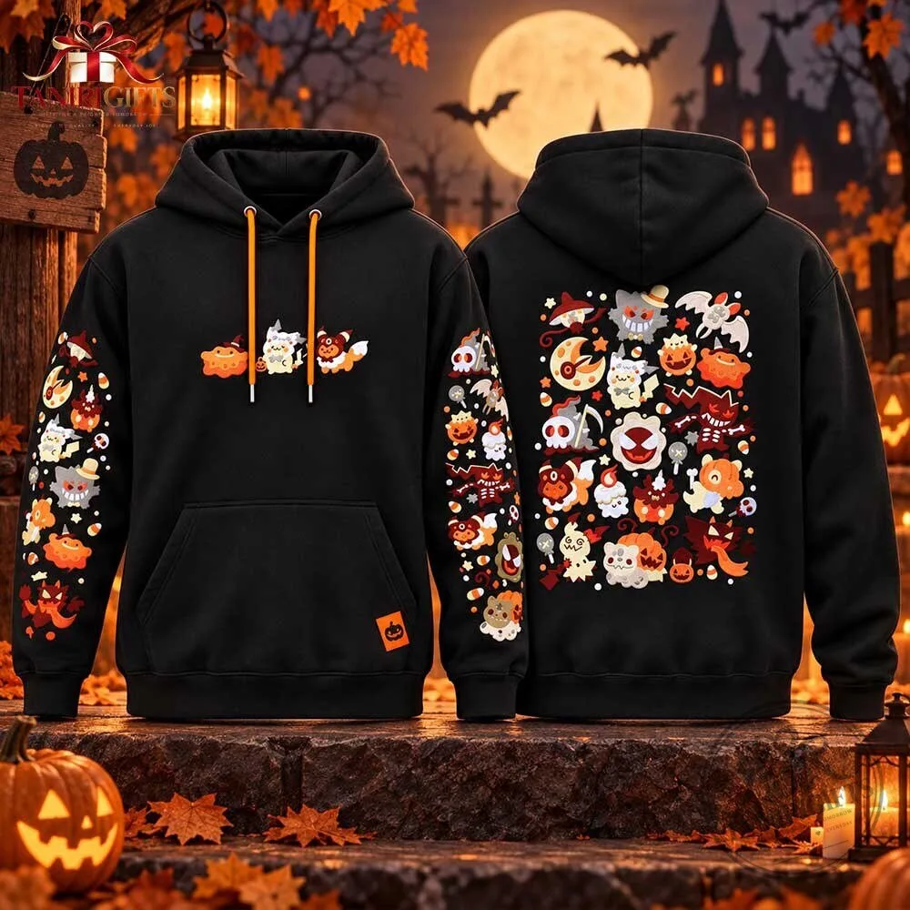 Pokemon Spooky Halloween Hoodie Shirt 2026
