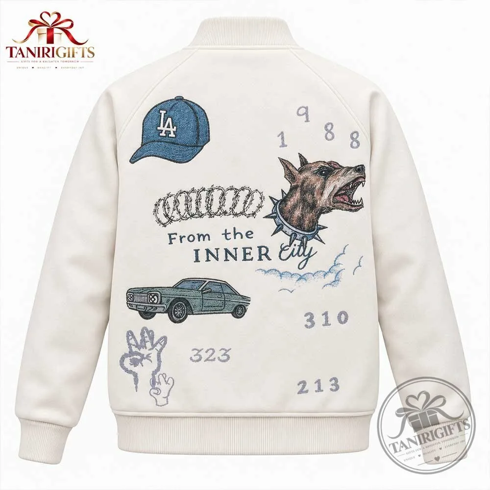 Russell Westbrook LA Fleece Coaches Jacket 12 Russell Westbrook LA Fleece Coaches Jacket detailed product view