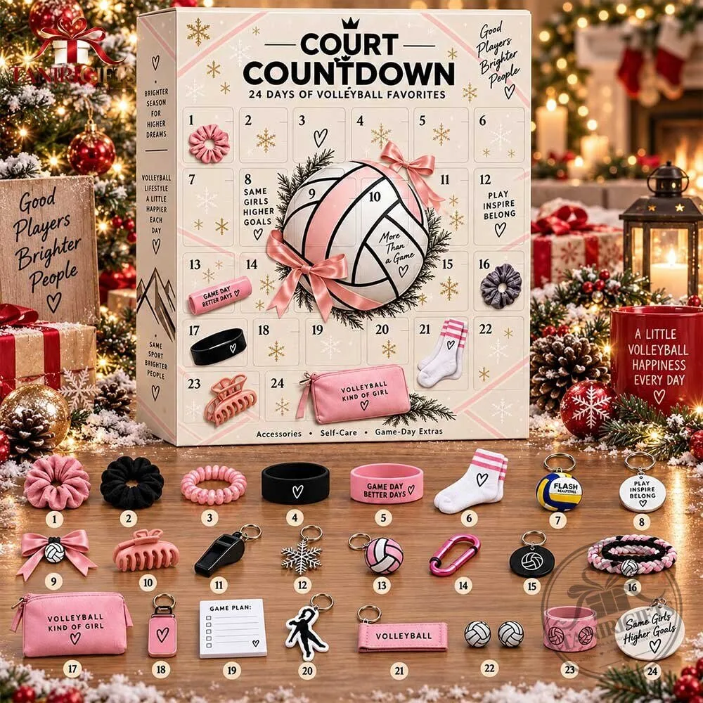 Court Countdown Volleyball Advent Calendar 2026
