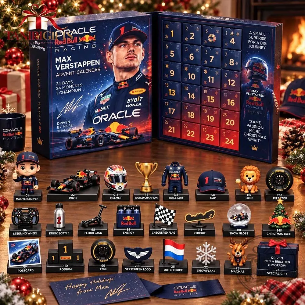 Max Verstappen Oracle Red Bull Racing Advent Calendar 2026