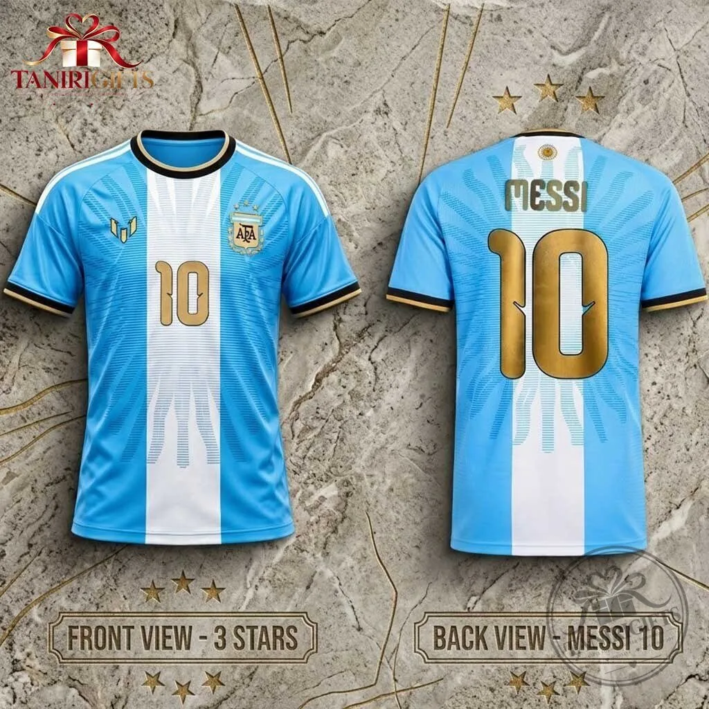 Special Adidas Argentina Lionel Messi Farewell Kit Jersey Shirt 2026 10 Special Adidas Argentina Lionel Messi Farewell Kit Jersey Shirt 2026 apparel product view