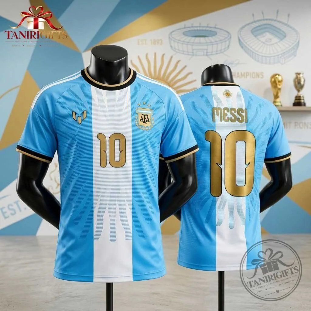 Special Adidas Argentina Lionel Messi Farewell Kit Jersey Shirt 2026 11 Special Adidas Argentina Lionel Messi Farewell Kit Jersey Shirt 2026 apparel product view