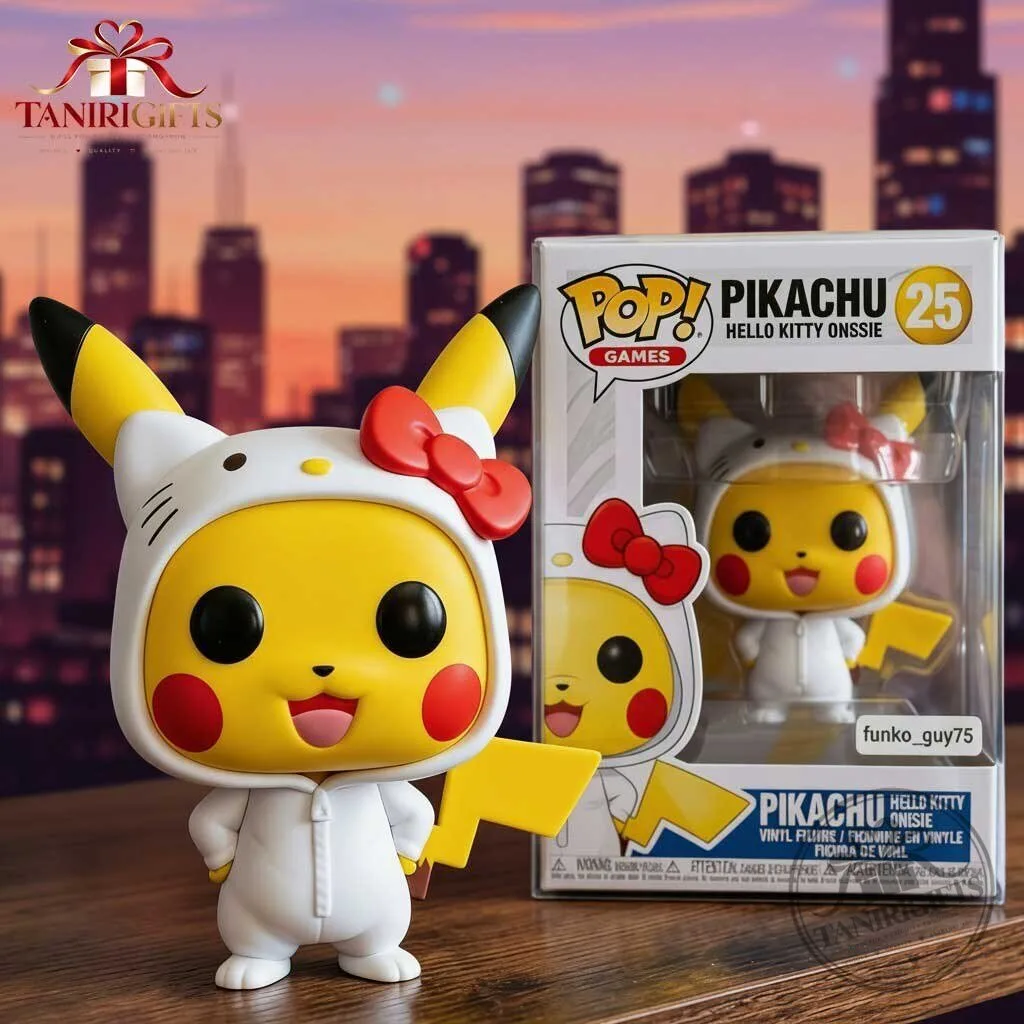 Funko Pop Pikachu Hello Kitty Onesie Figure