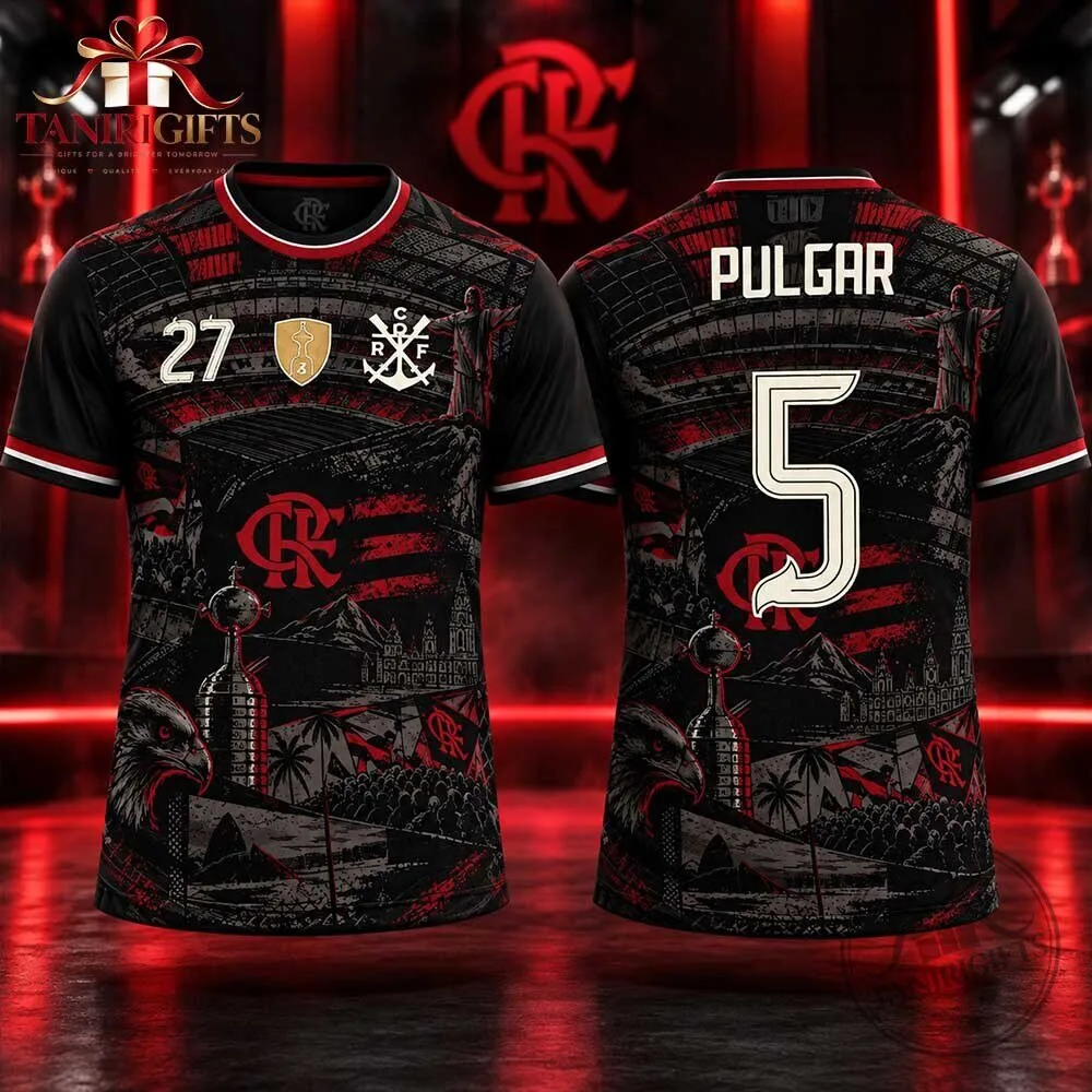 Flamengo Libertadores Champions 2026 Black Special Edition Jersey