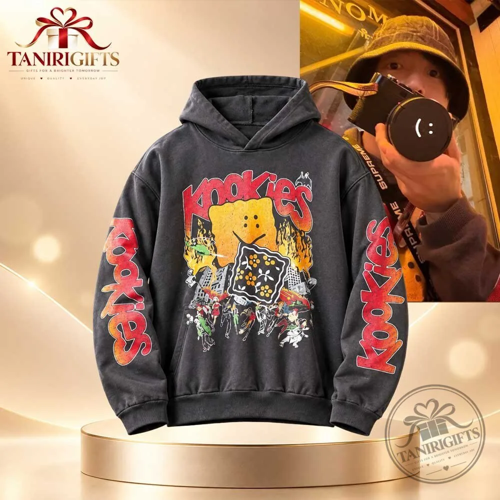 BTS Jungkook Kookies Buster Hoodie Shirt