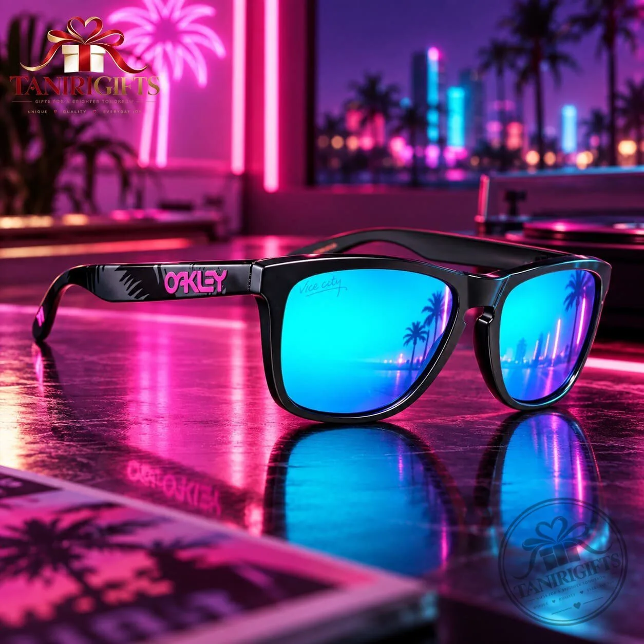 Oakley Frogskins GTA 6 Vice City Sunglasses