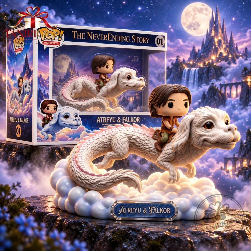 The NeverEnding Story Funko Pop Atreyu And Falkor Figure The NeverEnding Story Funko Pop Atreyu And Falkor Figure