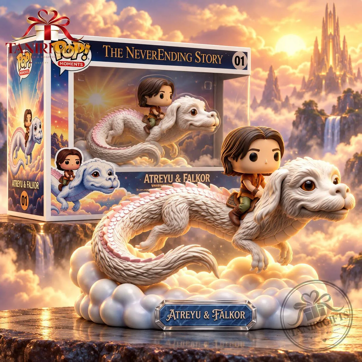 The NeverEnding Story Funko Pop Atreyu And Falkor Figure 9 The NeverEnding Story Funko Pop Atreyu And Falkor Figure product view