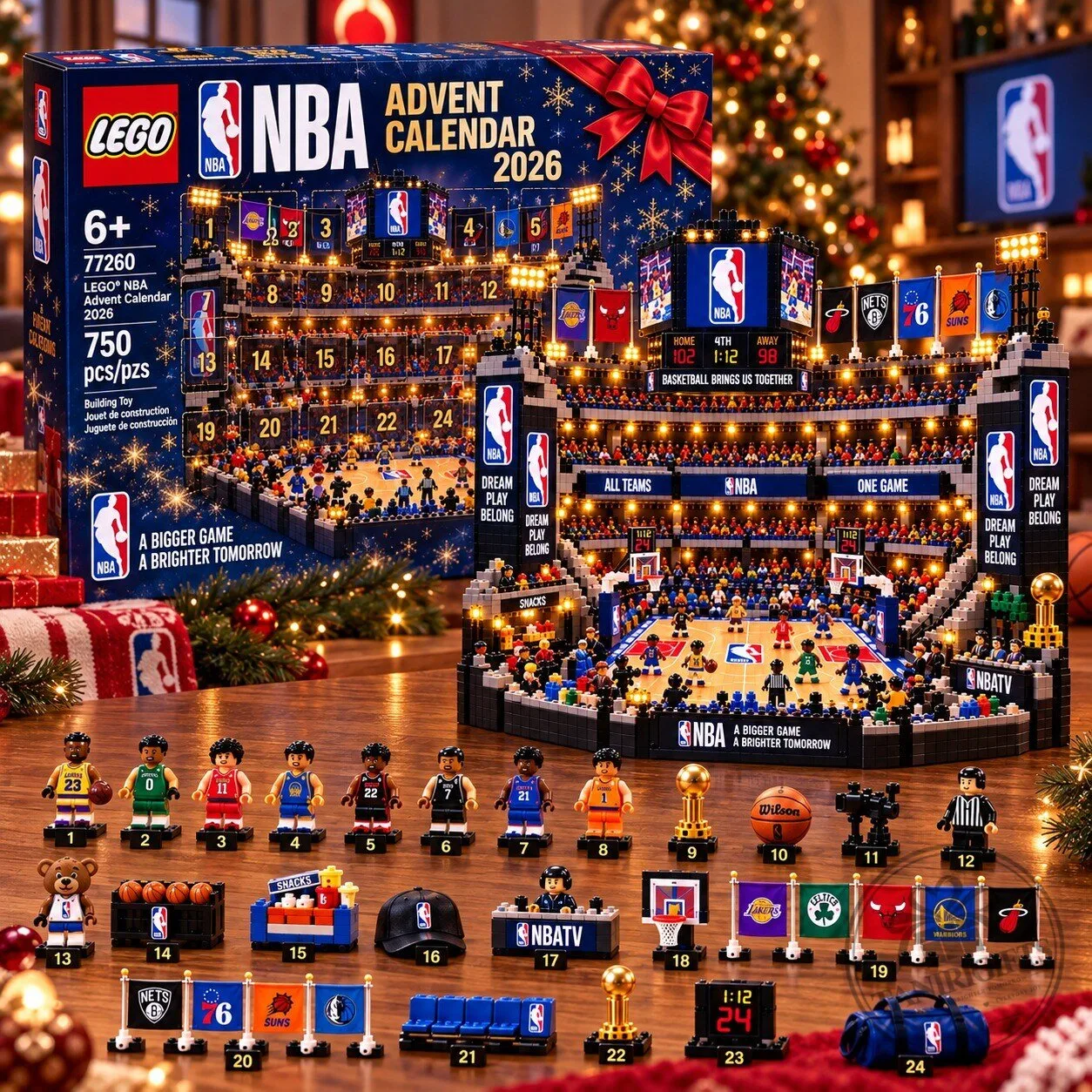 LEGO NBA Advent Calendar 2026