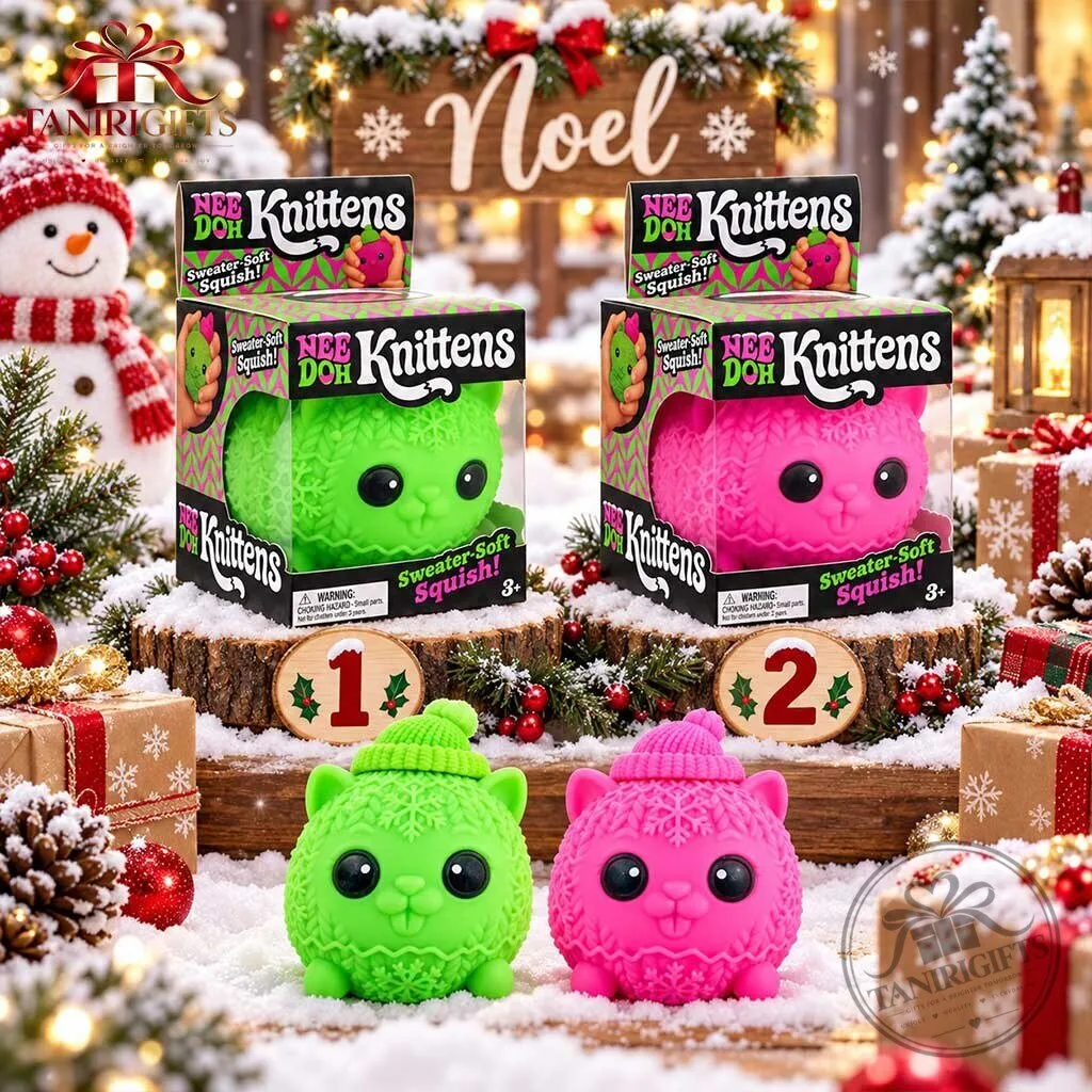 Needoh Knittens Stress Ball Squishy 2026