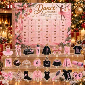 Dance Accessories Advent Calendar 2026 8 Dance Accessories Advent Calendar 2026