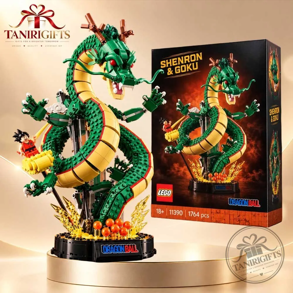 Dragon Ball Shenron & Goku Building Bricks Set