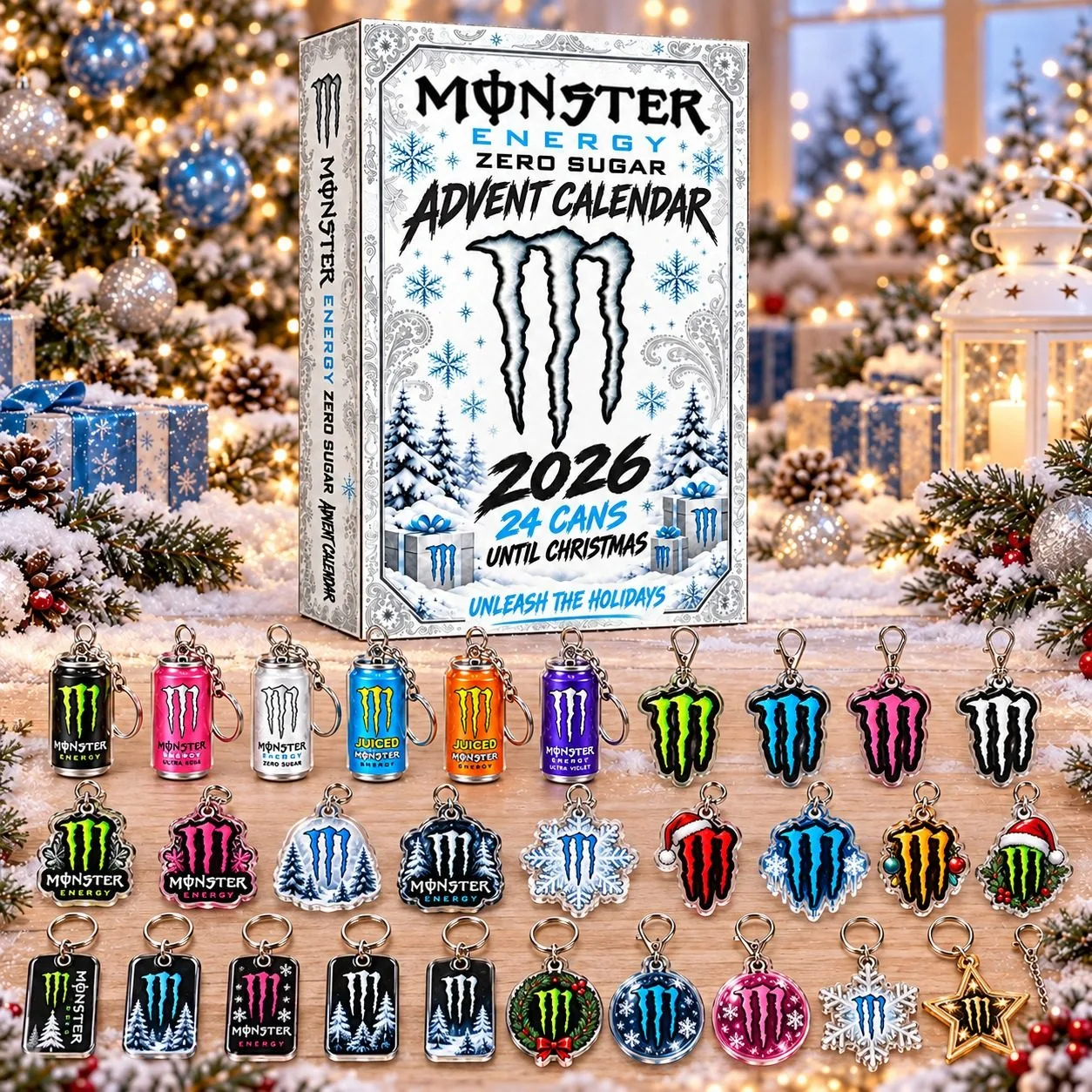 Monster Energy Advent Calendar 2026 - Holiday Countdown Gift
