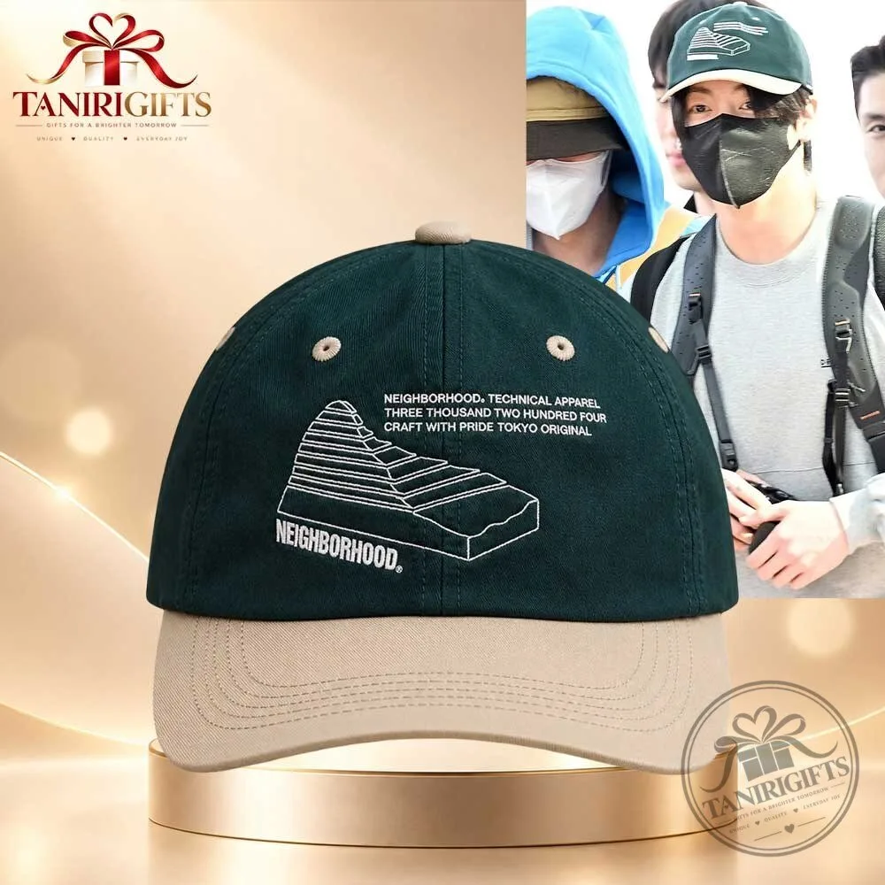 BTS Jungkook NEIGHBORHOOD Tokyo Original Baseball Cap - Tanirigifts