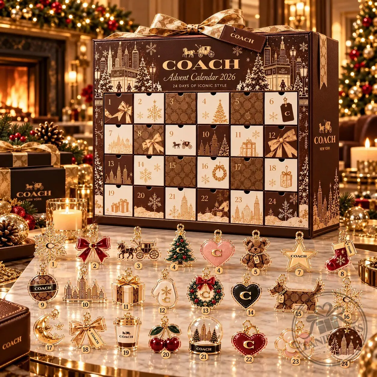 Coach Advent Calendar 2026 10 Coach Advent Calendar 2026 detailed product view