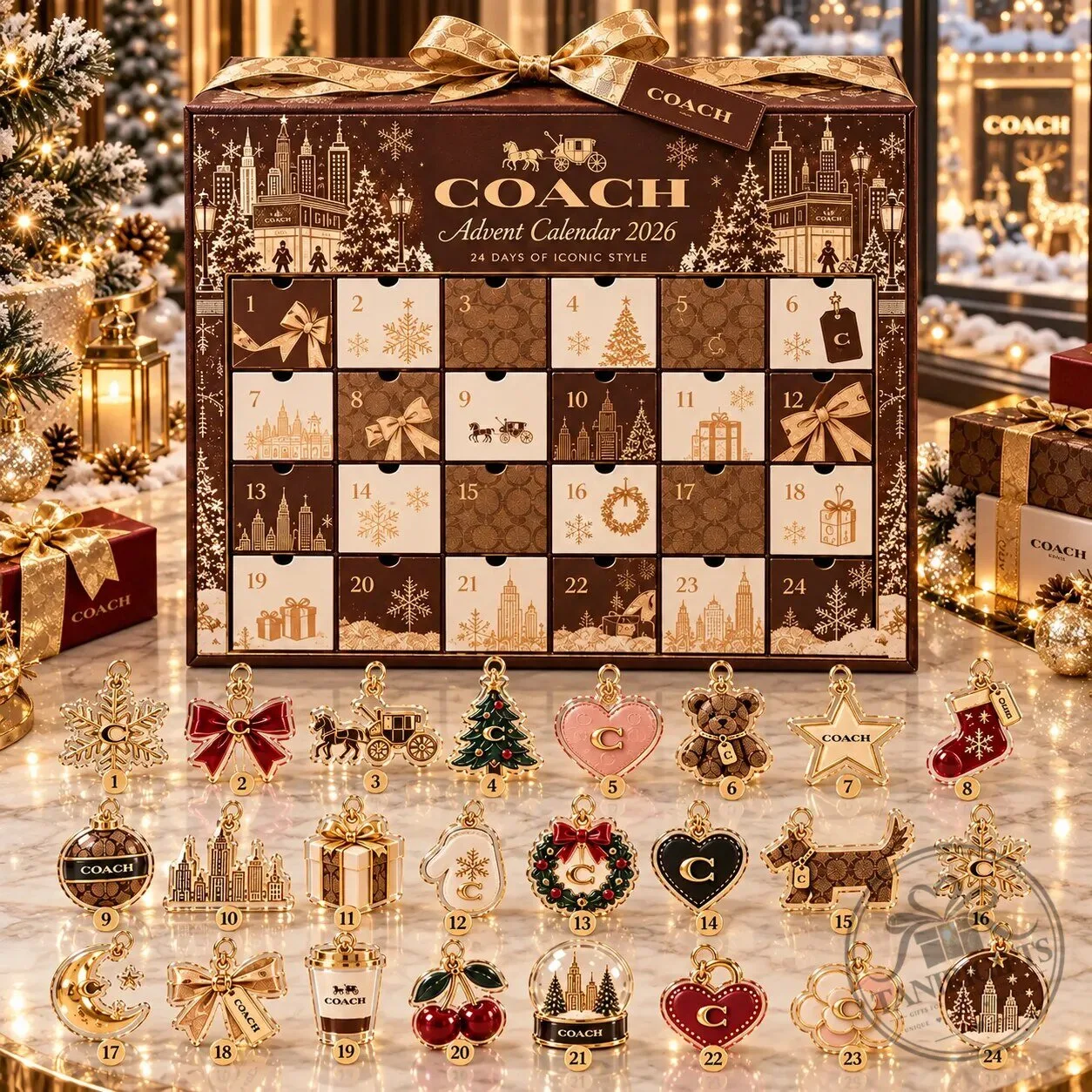Coach Advent Calendar 2026 11 Coach Advent Calendar 2026 detailed product view