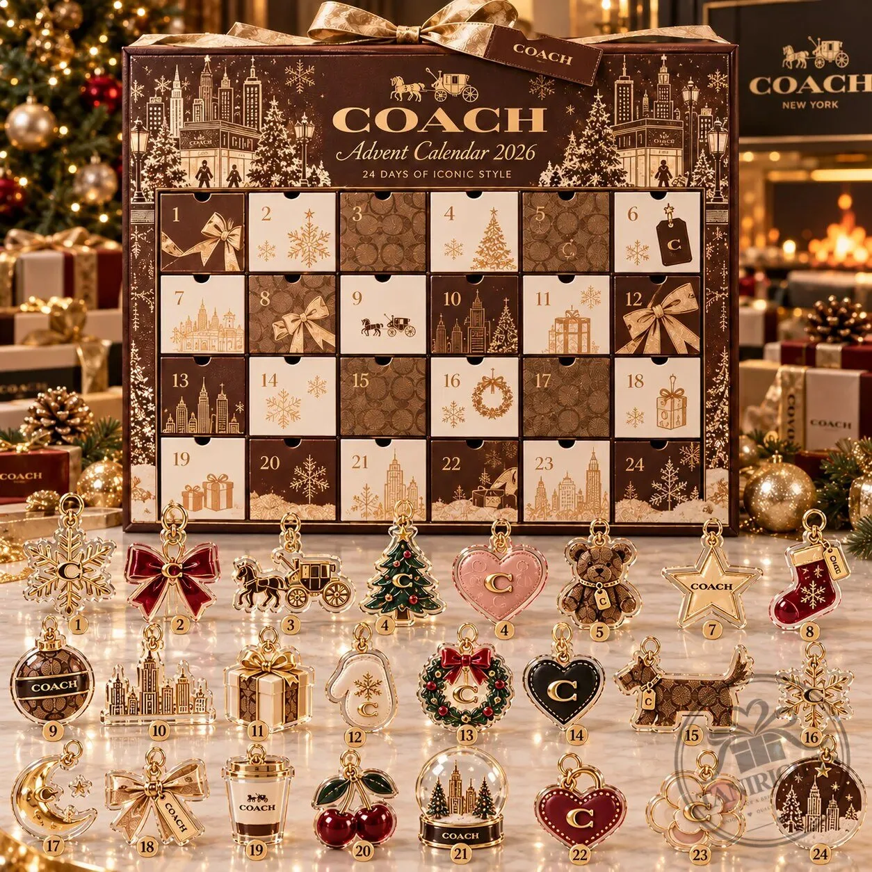Coach Advent Calendar 2026 13 Coach Advent Calendar 2026 detailed product view