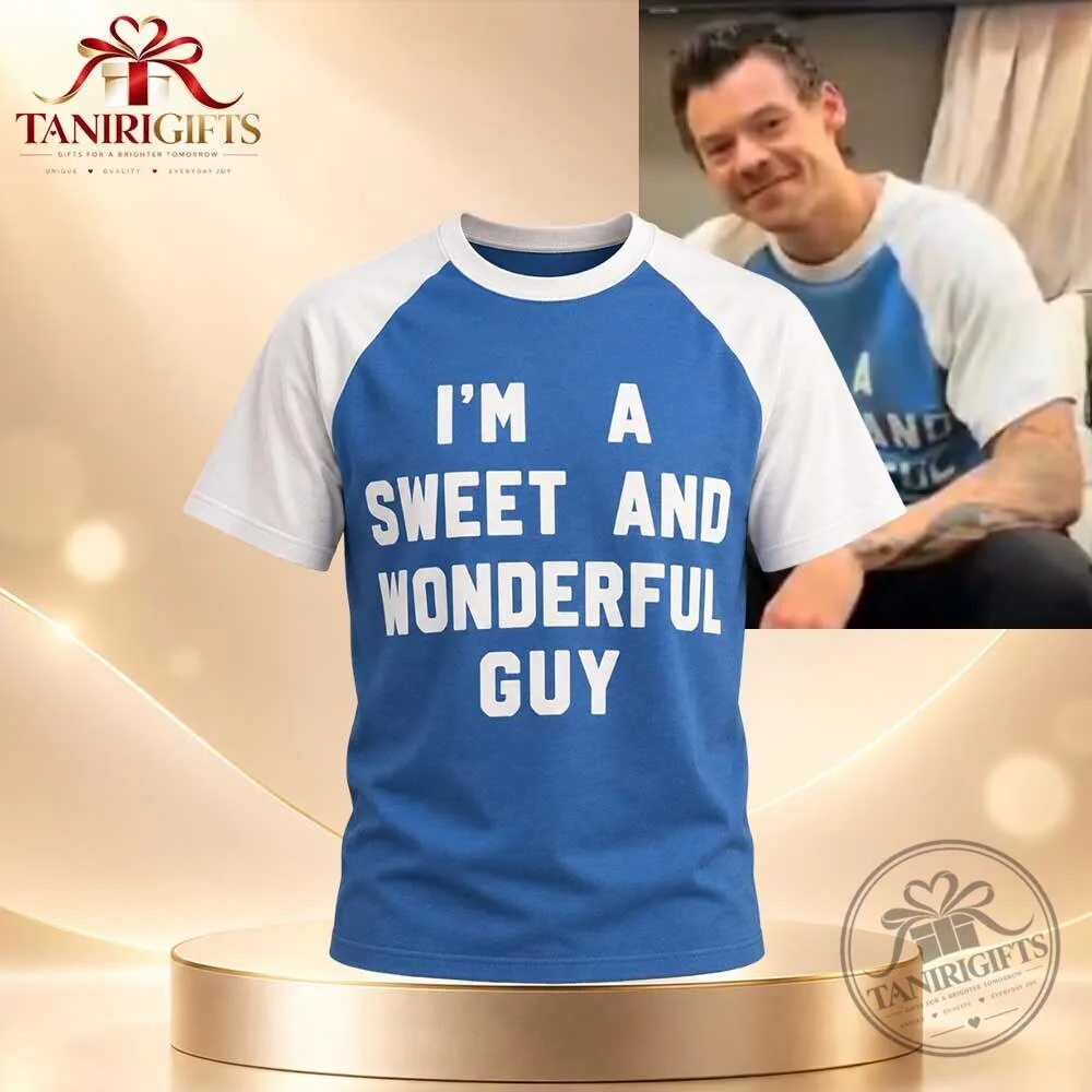 Harry Styles I'm A Sweet And Wonderful Guy Shirt