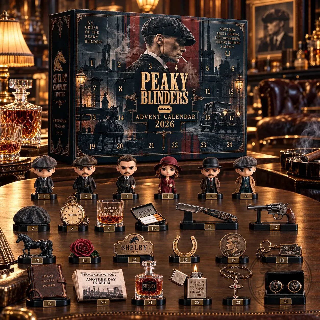 Peaky Blinders Advent Calendar 2026 9 Peaky Blinders Advent Calendar 2026 detailed product view