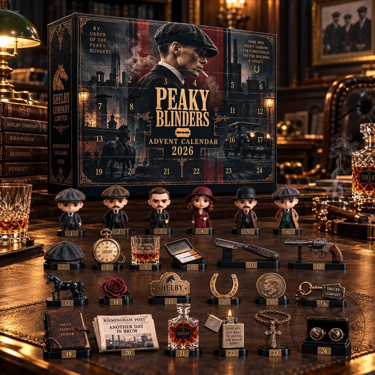 Peaky Blinders Advent Calendar 2026 10 Peaky Blinders Advent Calendar 2026 detailed product view