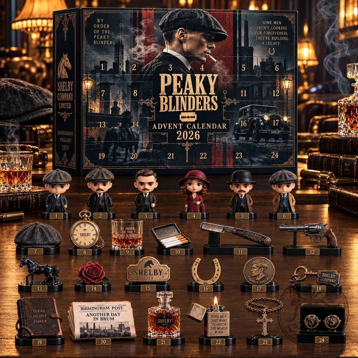 Peaky Blinders Advent Calendar 2026 11 Peaky Blinders Advent Calendar 2026 detailed product view
