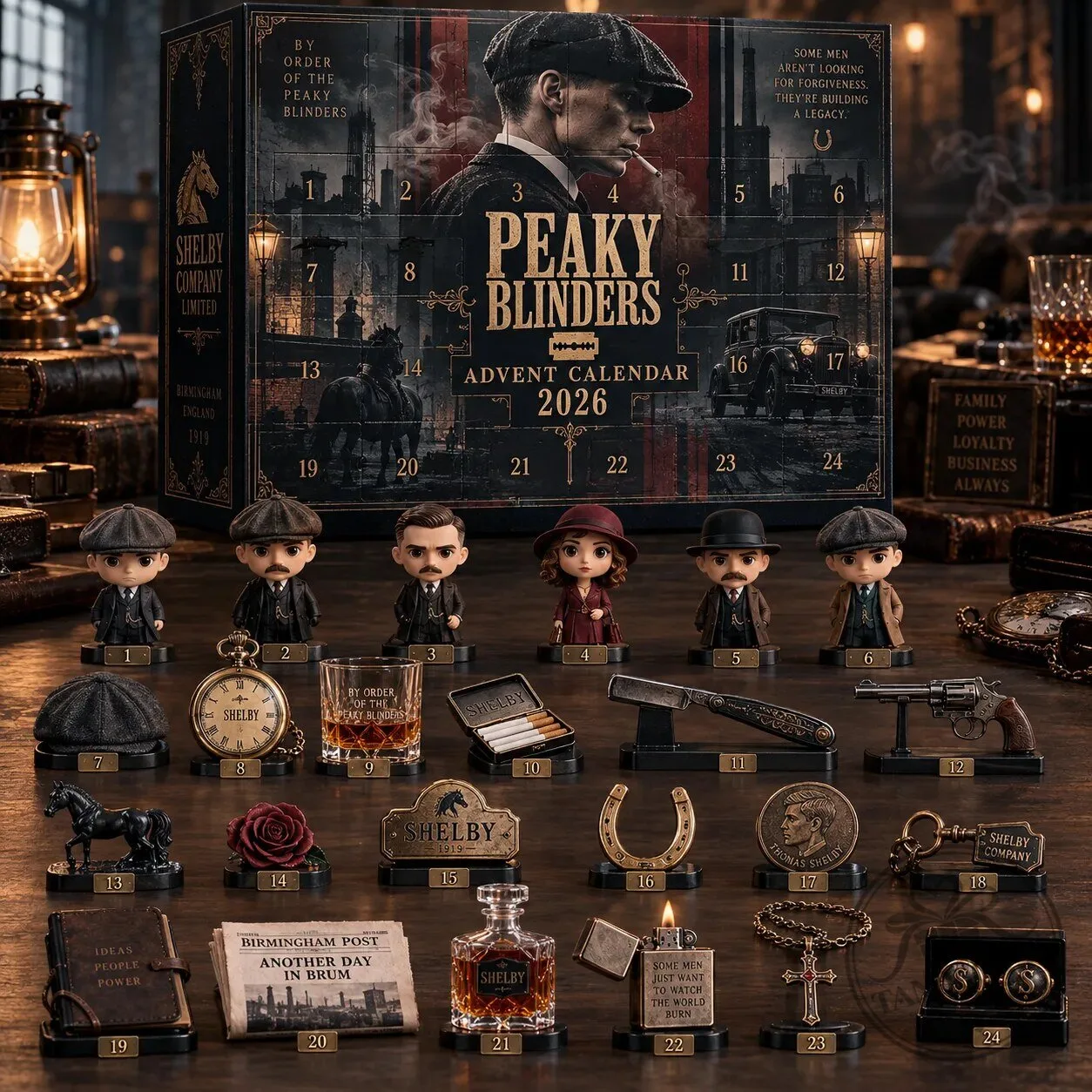 Peaky Blinders Advent Calendar 2026 13 Peaky Blinders Advent Calendar 2026 detailed product view