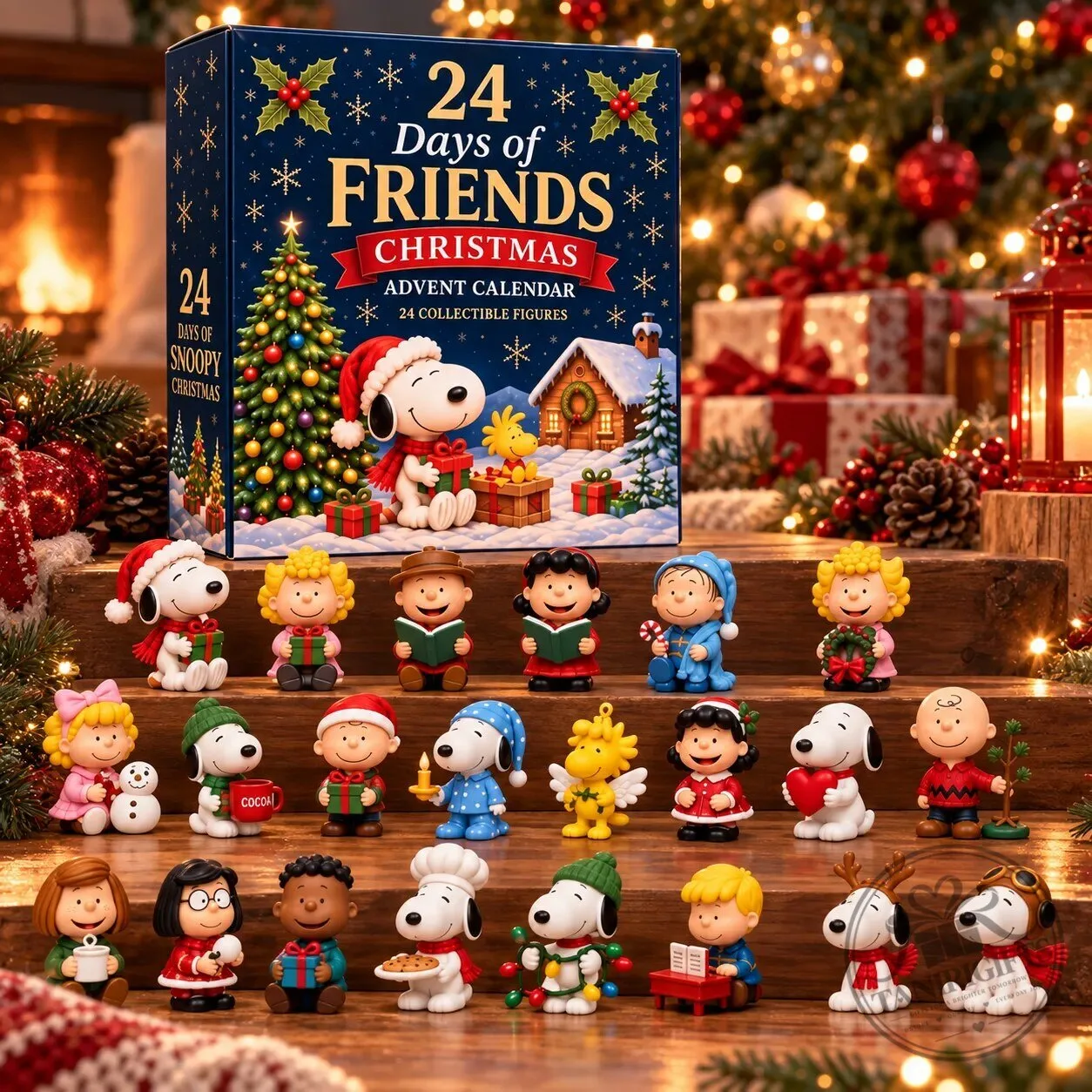 Snoopy Friends Christmas Advent Calendar 2026 Set
