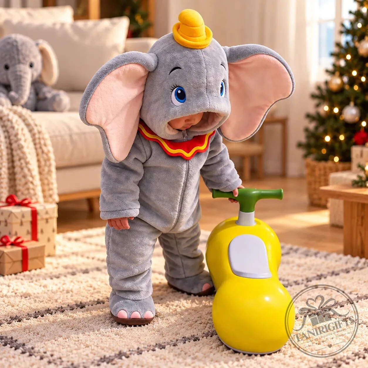 Disney Dumbo Elephant Baby Romper Onesie Costume 2026 10 Disney Dumbo Elephant Baby Romper Onesie Costume 2026 product presentation