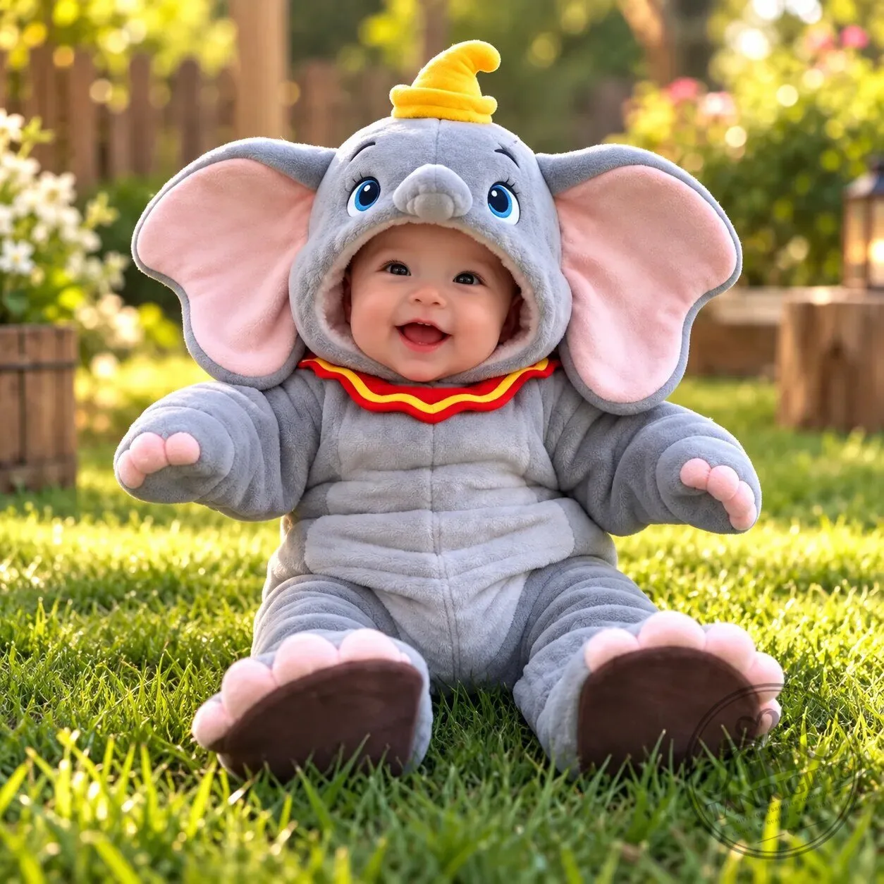 Disney Dumbo Elephant Baby Romper Onesie Costume 2026 11 Disney Dumbo Elephant Baby Romper Onesie Costume 2026 product presentation
