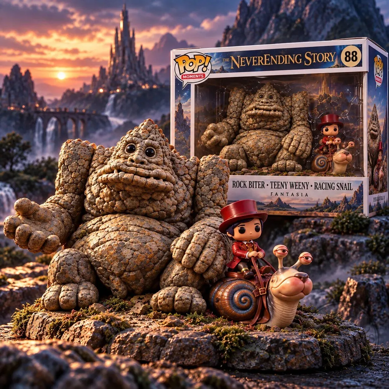 Funko Pop Neverending Story Rock Biter Figure 2026
