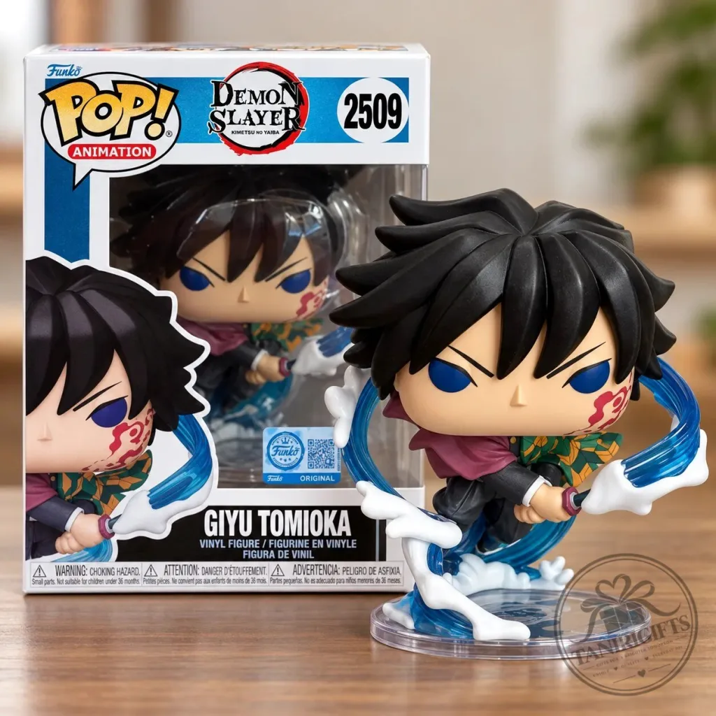 "Must-Have Holiday Gifts: Funko, Quilted Tote, Neymar Jersey, Advent Calendar" 18 Funko Pop Animation Demon Slayer Giyu Tomioka Figure