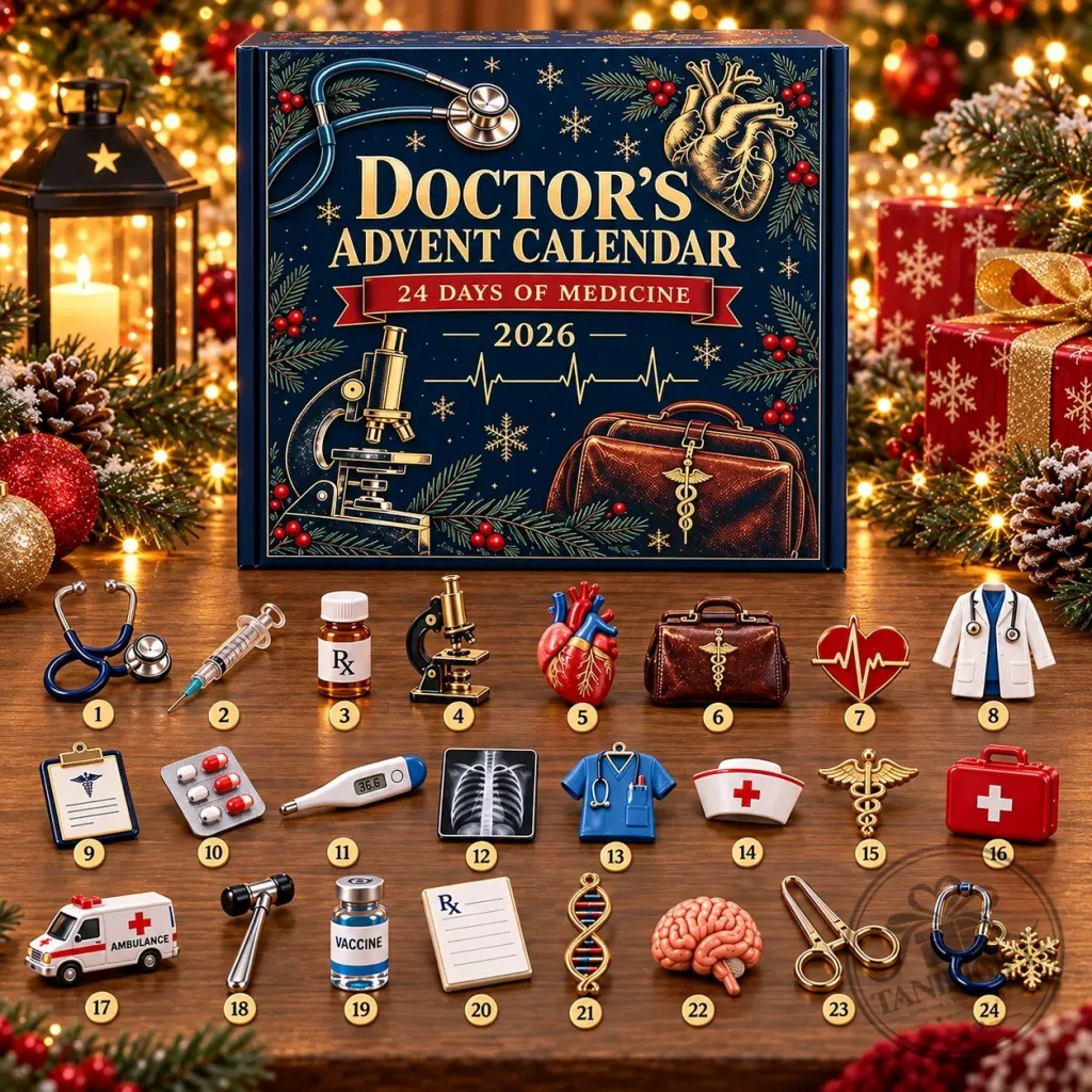 Doctor's Advent Calendar 2026 – 24 Days Of Medicine Medical Christmas Gift Doctor's Advent Calendar 2026 – 24 Days Of Medicine Medical Christmas Gift