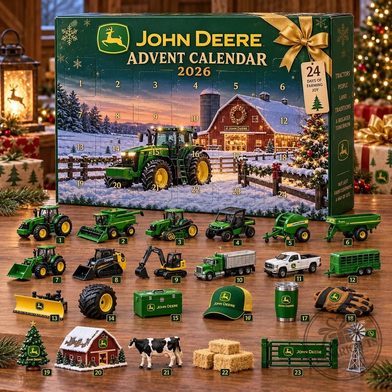 John Deere Advent Calendar 2026 9 John Deere Advent Calendar 2026 detailed product view