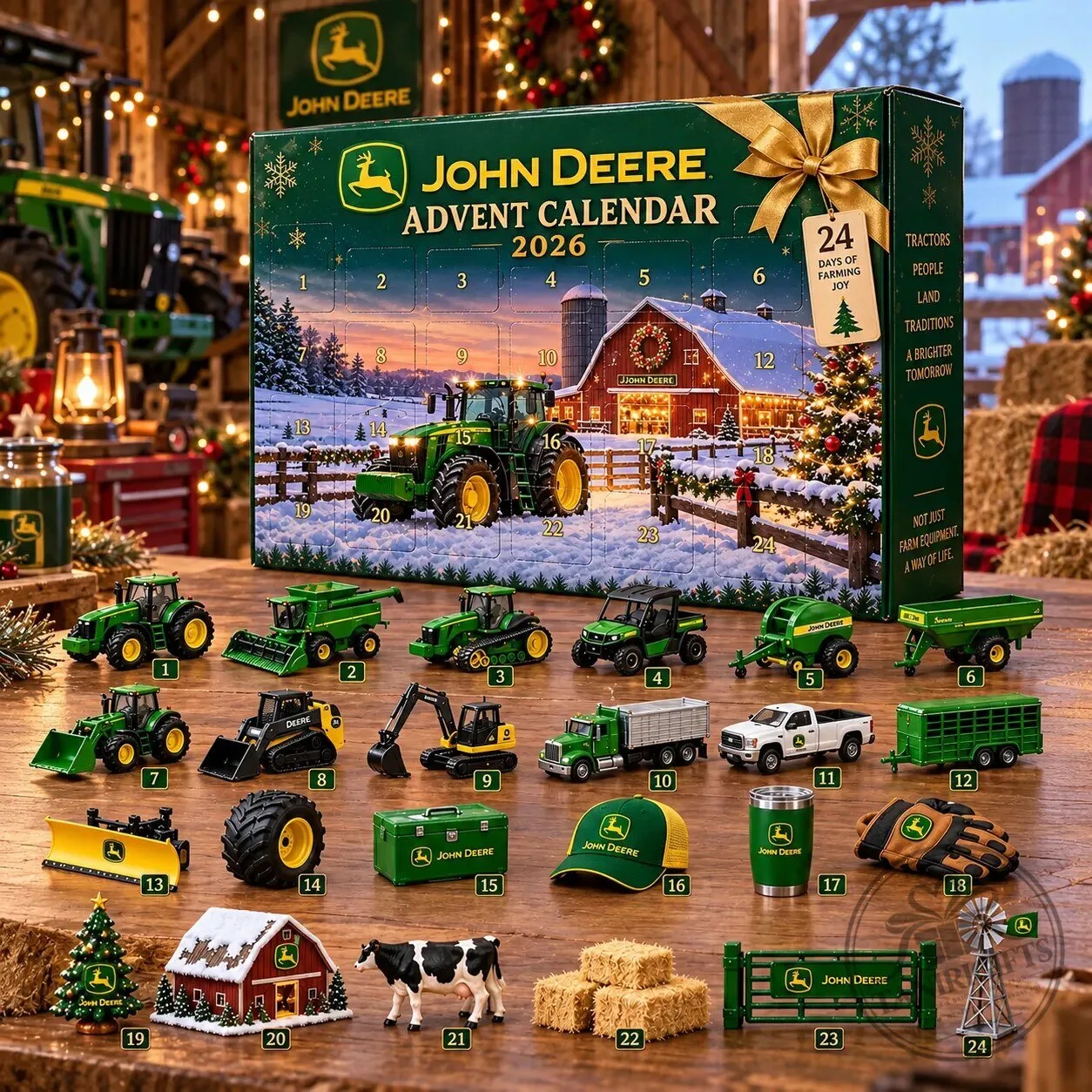 John Deere Advent Calendar 2026 11 John Deere Advent Calendar 2026 detailed product view