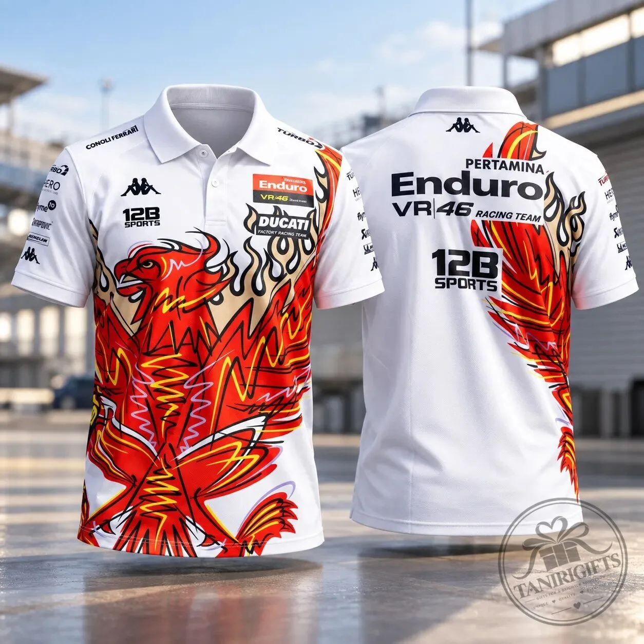 VR46 Racing Team Indonesian GP Polo Shirt 2026