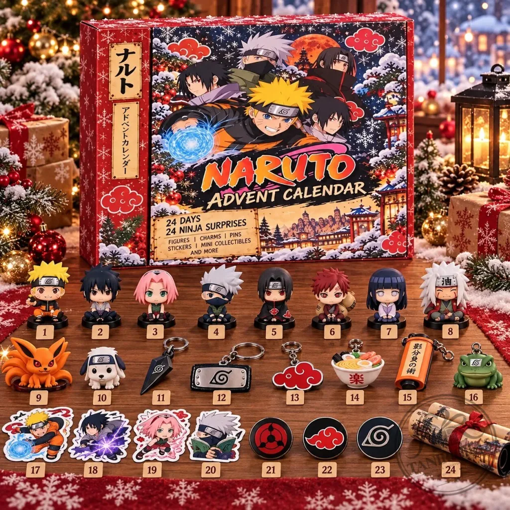 "Top Unique Advent Calendars and Novelty Mugs for 2026 Holidays" 13 Naruto 2026 Advent Calendar