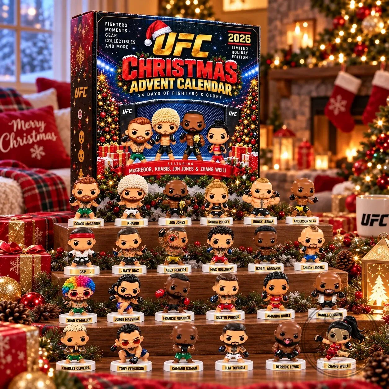 UFC Fight Night Christmas Advent Calendar 2026 6 UFC Fight Night Christmas Advent Calendar 2026