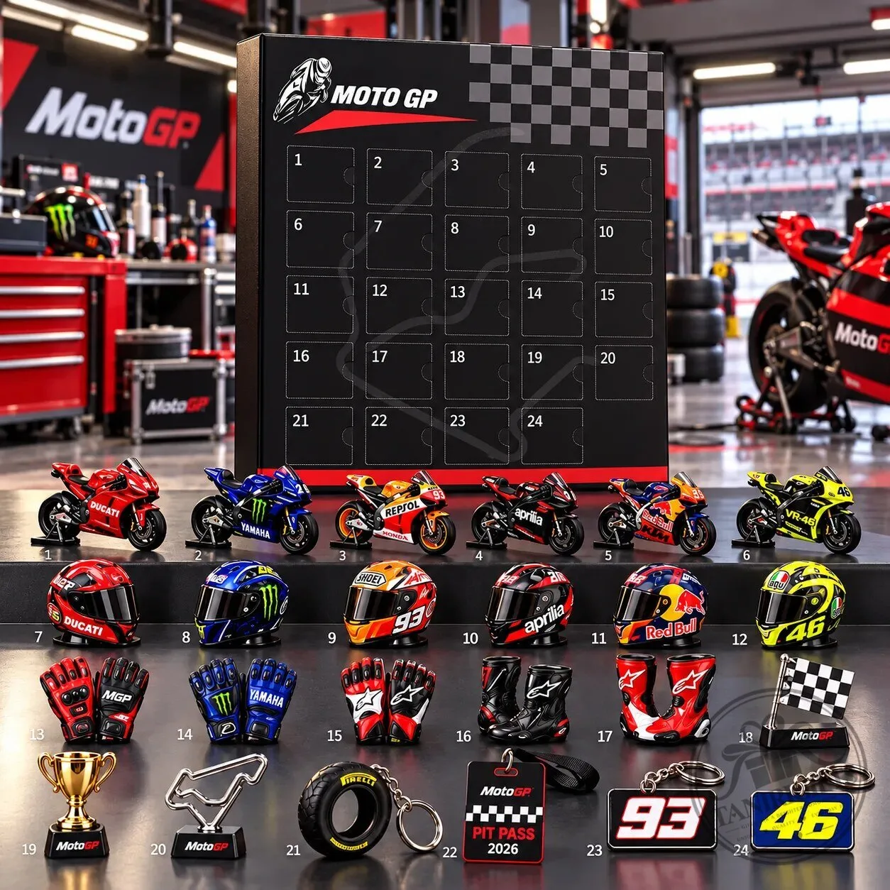 MotoGP 2026 Advent Calendar Gift Set