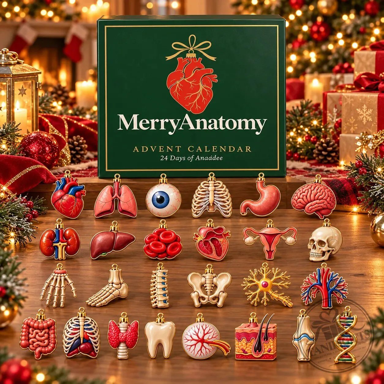 MerryAnatomy 24 Days Human Anatomy Advent Calendar