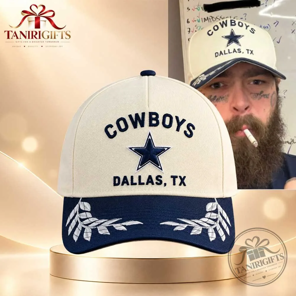 "Top Picks: Sporty Hats, Festive Mugs, Disney Tees, and Advent Calendars" 22 Post Malone Dallas Cowboys Baseball Hat