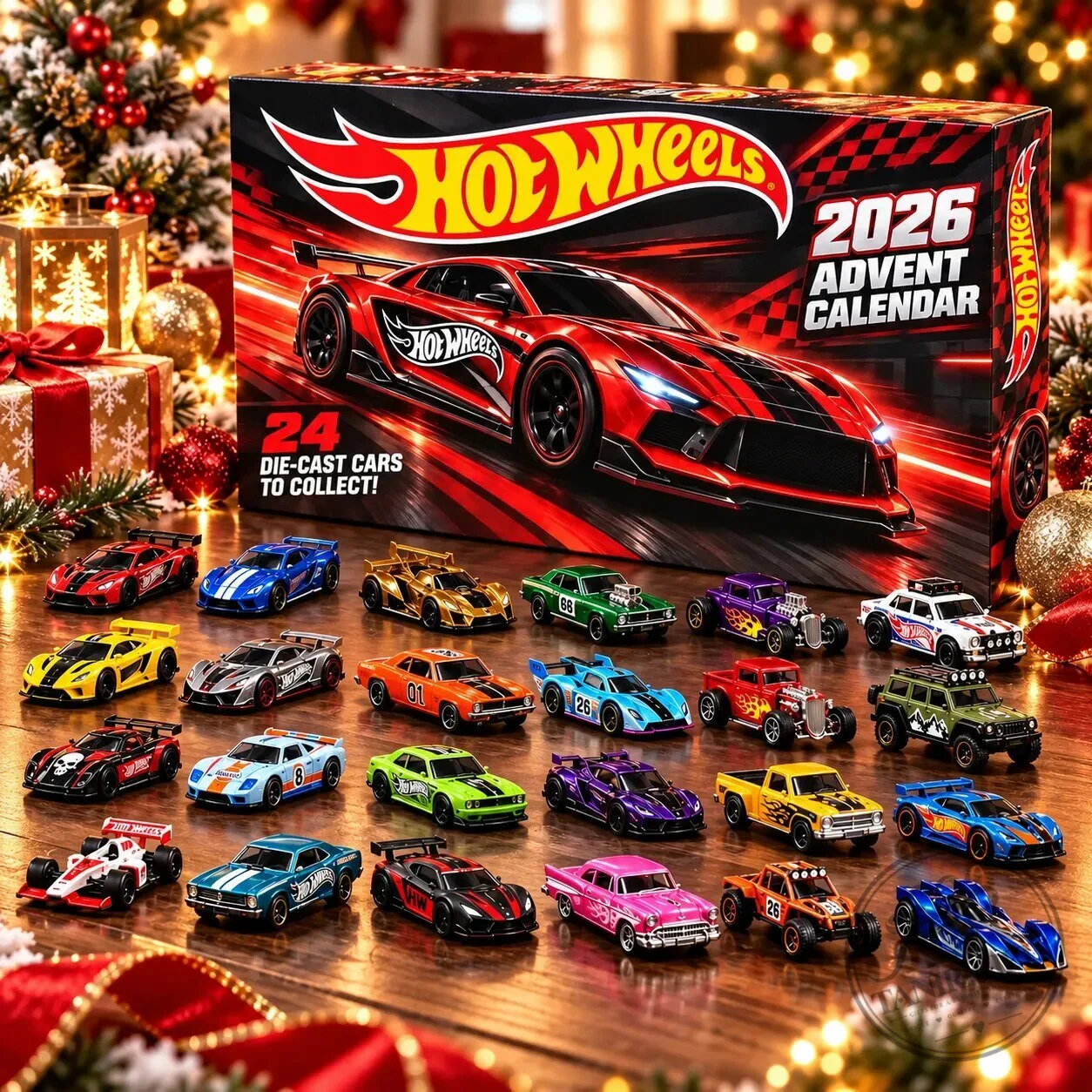 Hot Wheels 2026 Advent Calendar
