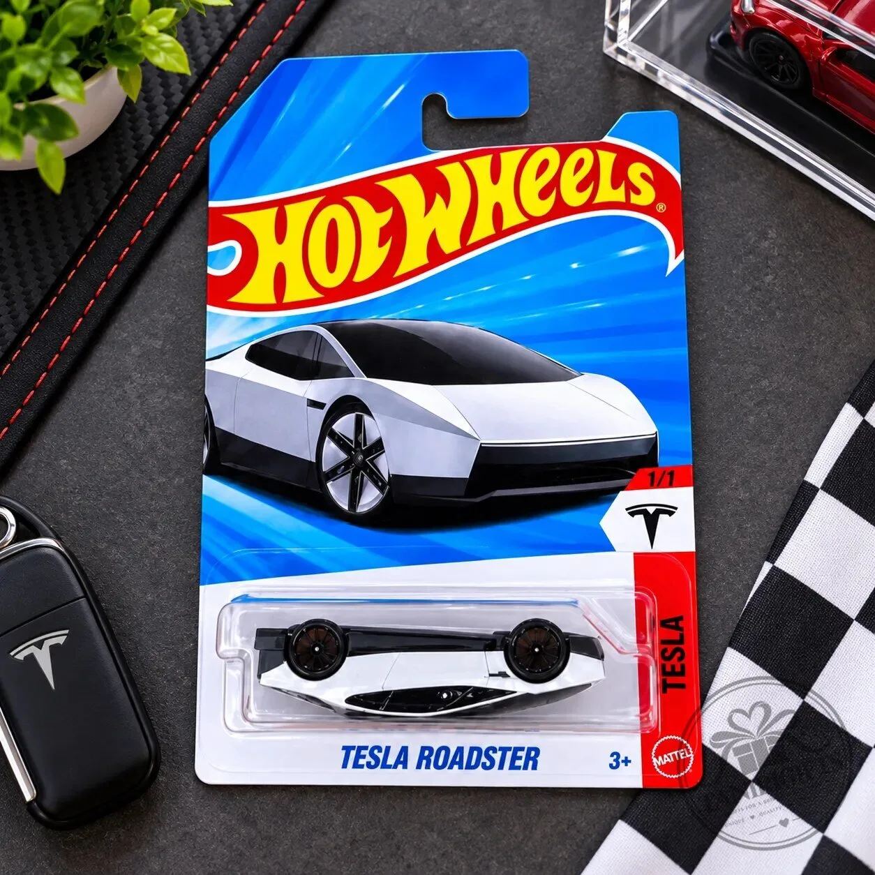 Hot Wheels Upside Down Error Tesla Roadster 6 Hot Wheels Upside Down Error Tesla Roadster