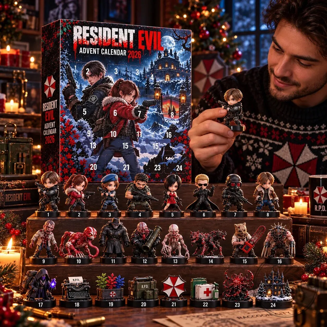 Resident Evil Advent Calendar 2026 10 Resident Evil Advent Calendar 2026 product view