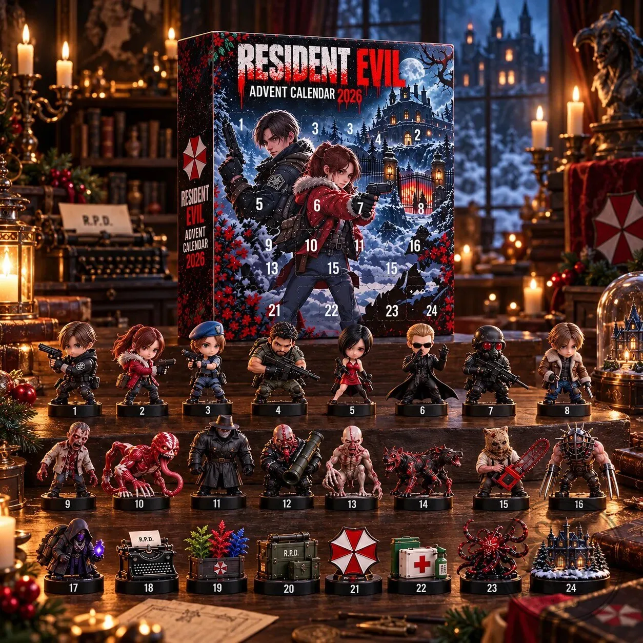 Resident Evil Advent Calendar 2026 11 Resident Evil Advent Calendar 2026 product view