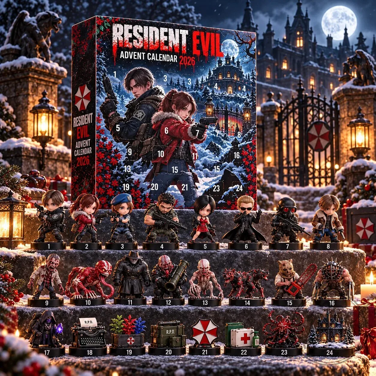 Resident Evil Advent Calendar 2026 12 Resident Evil Advent Calendar 2026 product view