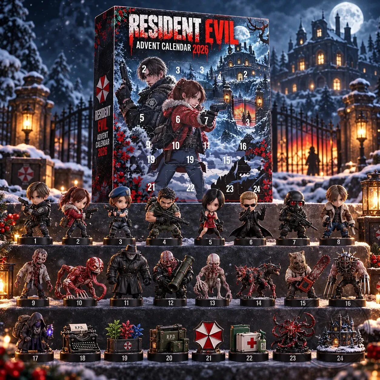 Resident Evil Advent Calendar 2026 13 Resident Evil Advent Calendar 2026 product view