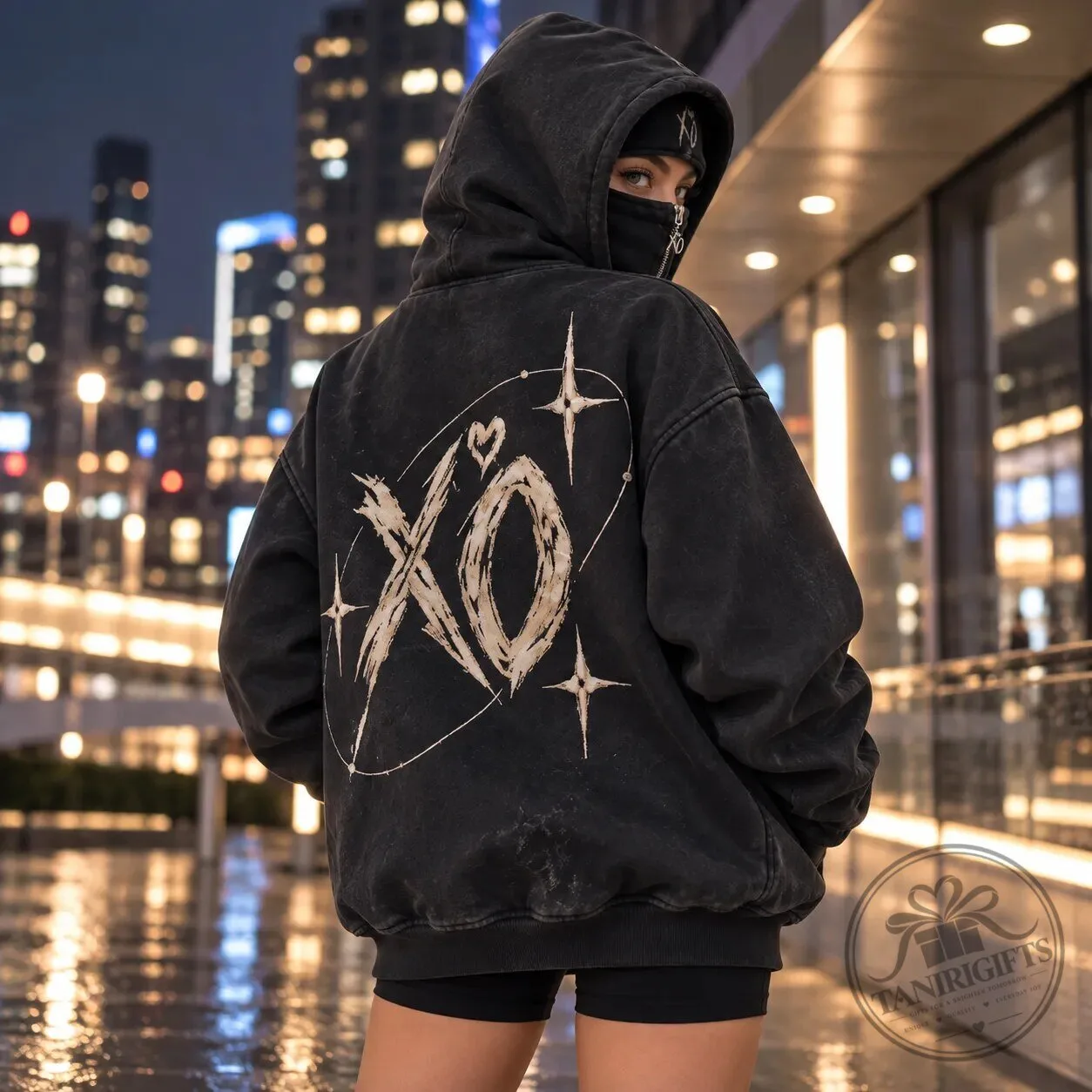 XO Full Zip Mask Hoodie Music Jacket 202 10 XO Full Zip Mask Hoodie Music Jacket 202 product view