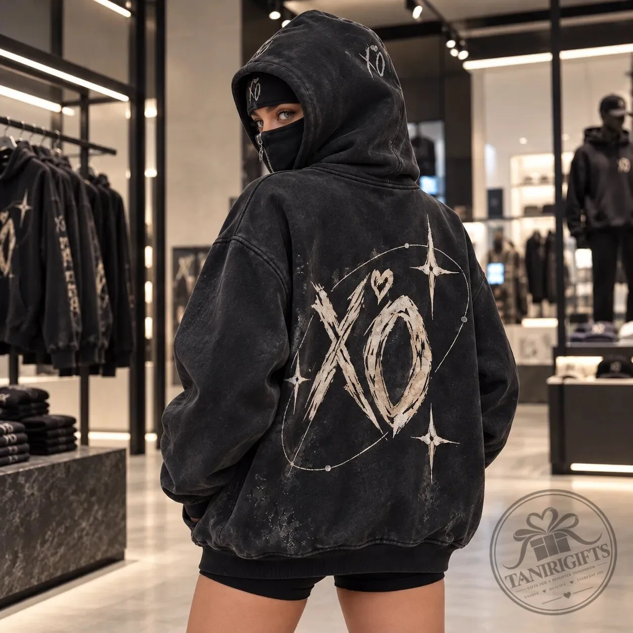 XO Full Zip Mask Hoodie Music Jacket 202 12 XO Full Zip Mask Hoodie Music Jacket 202 product view